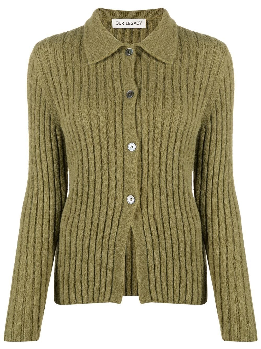 OUR LEGACY Fine Buttoned Ribbed Cardigan - Farfetch