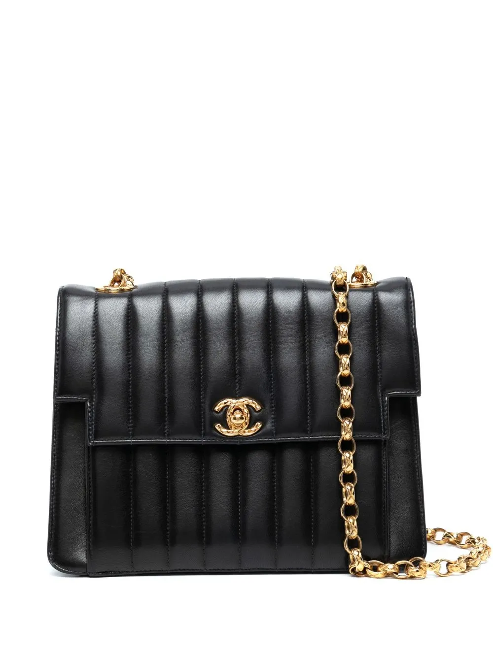 

Chanel Pre-Owned bolsa de hombro Mademoiselle 1992 - Negro