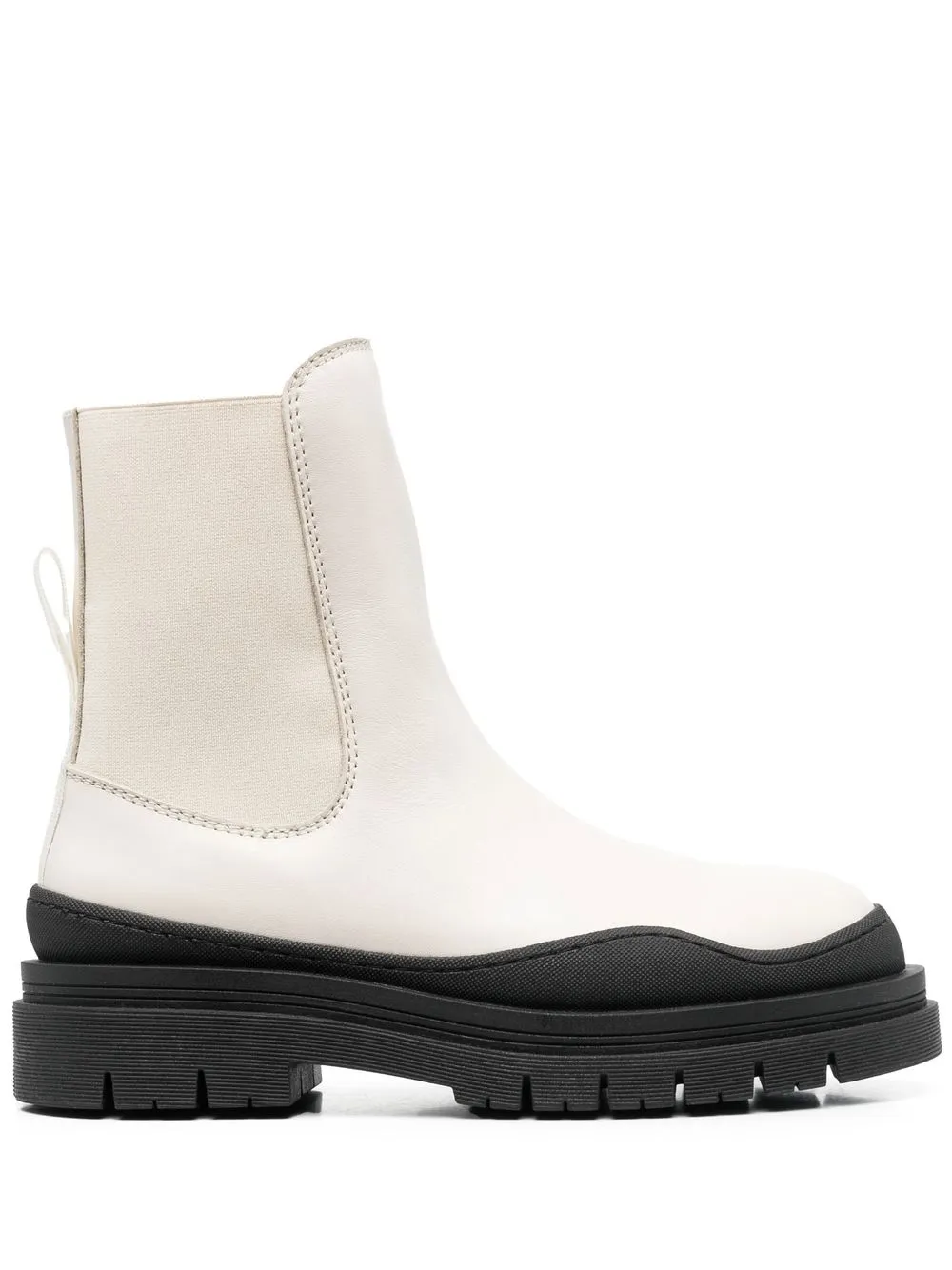 

See by Chloé elasticated-panel ankle boots - Neutrals