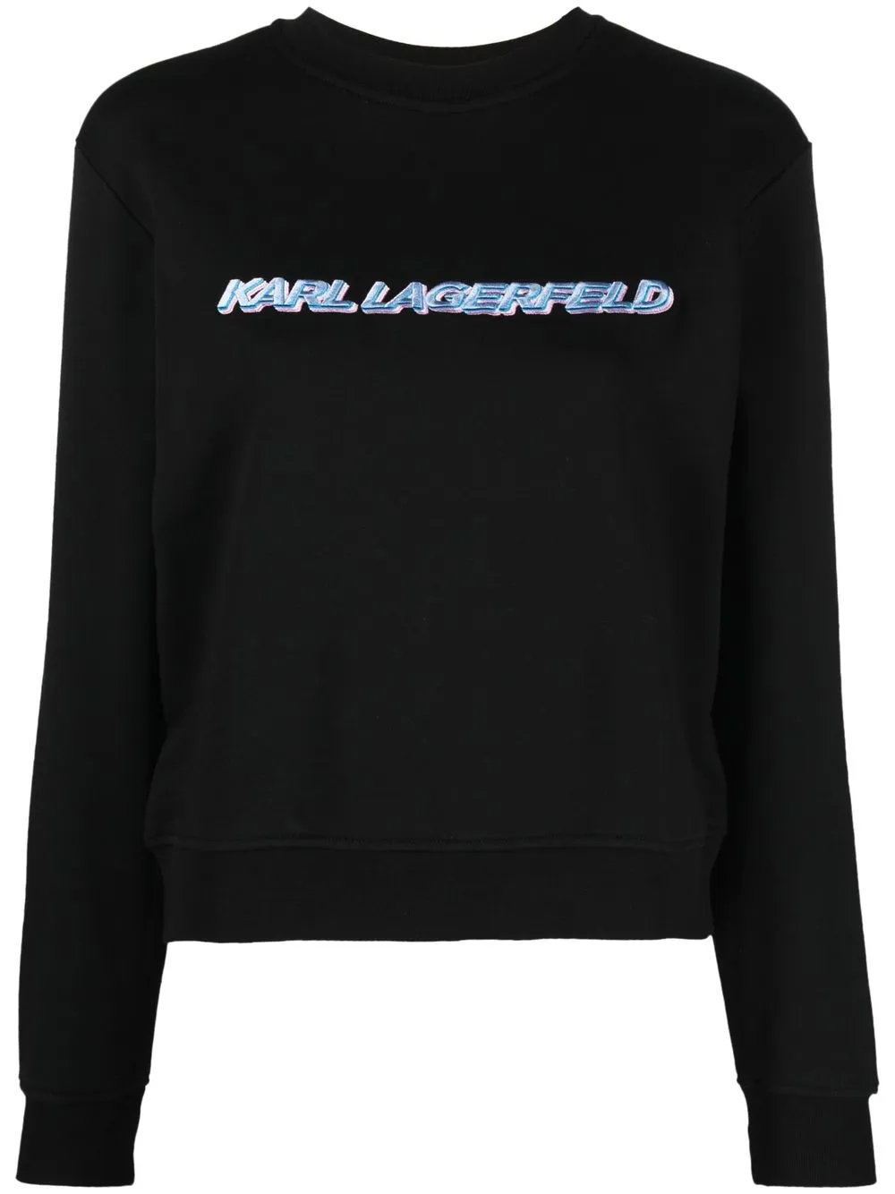 

Karl Lagerfeld sudadera con logo - Negro