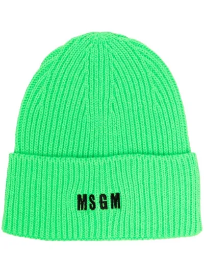logo-embroidered beanie | MSGM | Eraldo.com
