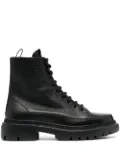 Bally Vatiz lace-up leather boots - Black