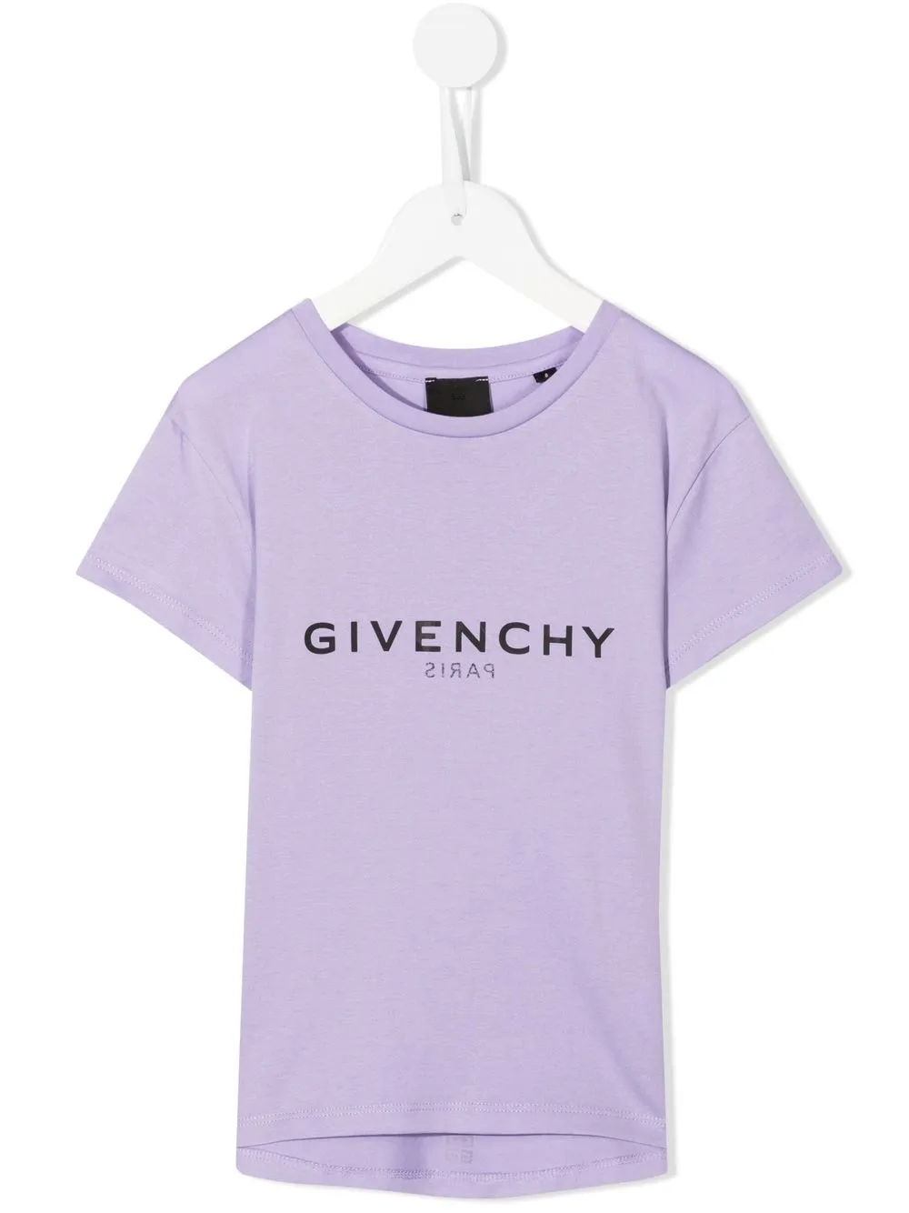 

Givenchy Kids playera con logo estampado - Morado