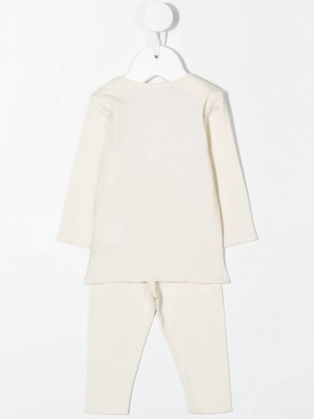 Bonpoint Jersey broek set - Beige