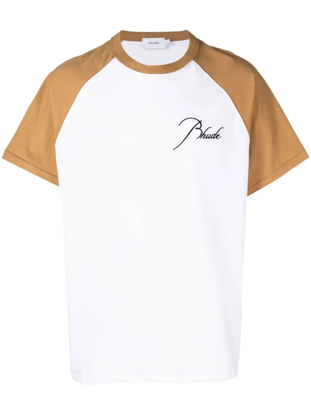 

Rhude embroidered logo T-shirt - White