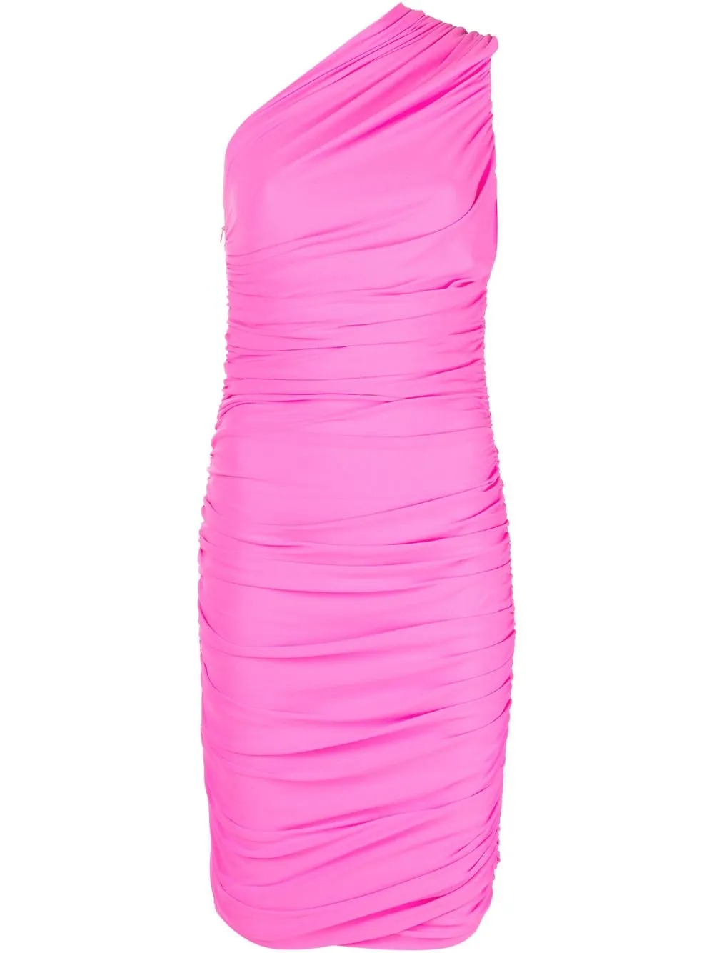 

Solace London one-shoulder midi dress - Pink