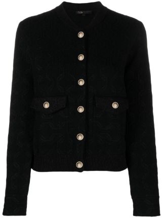 Maje Monserra Knitted Short Jacket - Farfetch