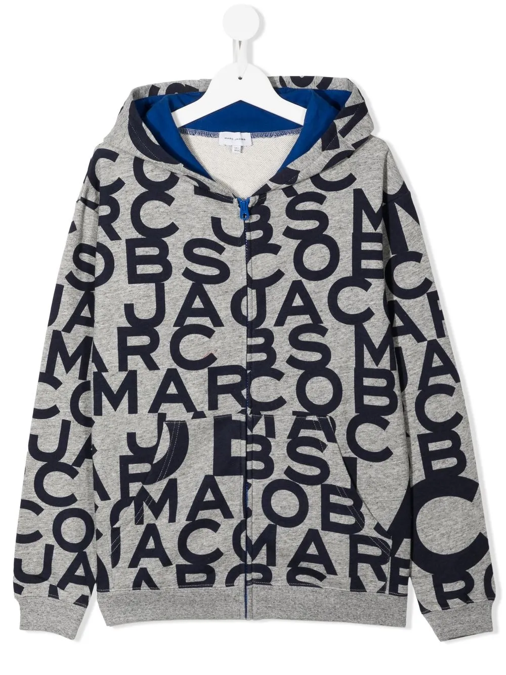 

Marc Jacobs Kids hoodie con logo estampado - Gris