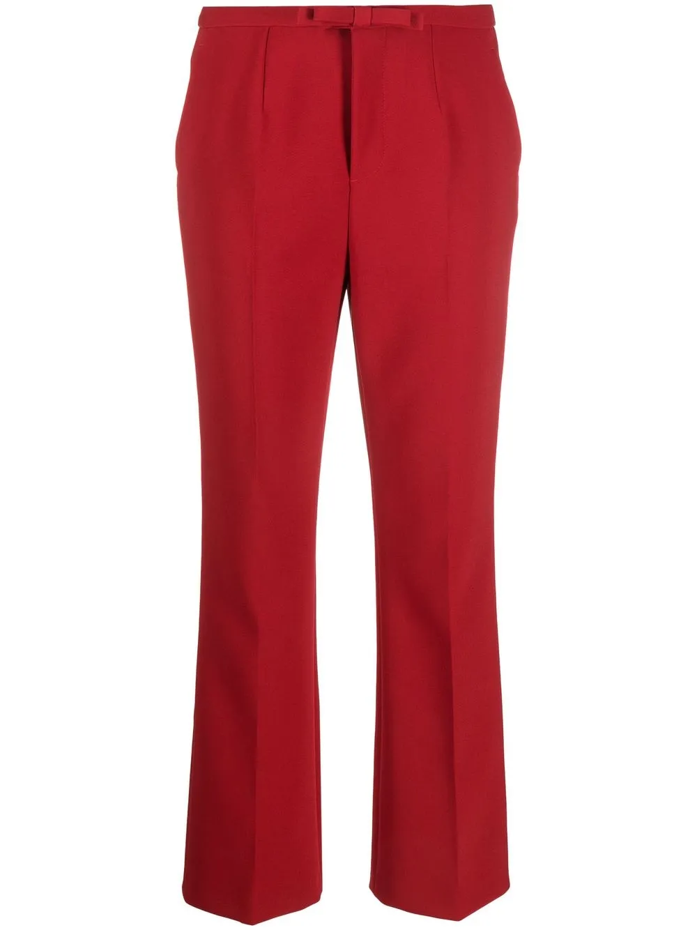 

RED Valentino pantalones de vestir con pinzas - Rojo