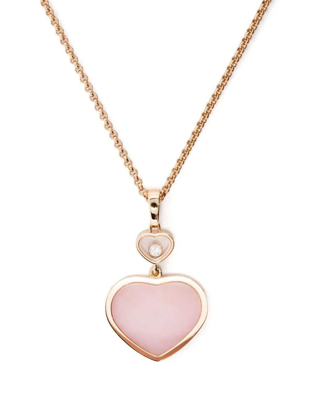 

Chopard collar Happy Heart en oro rosa de 18kt - Rosado