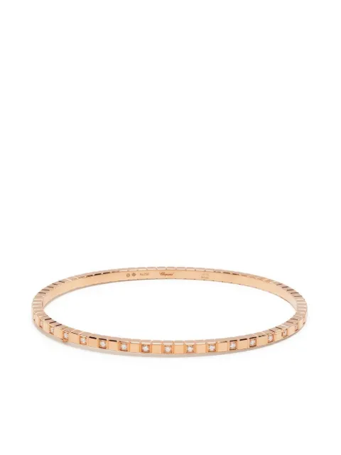 Chopard brazalete Ice Cube en oro rosa de 18kt con diamantes