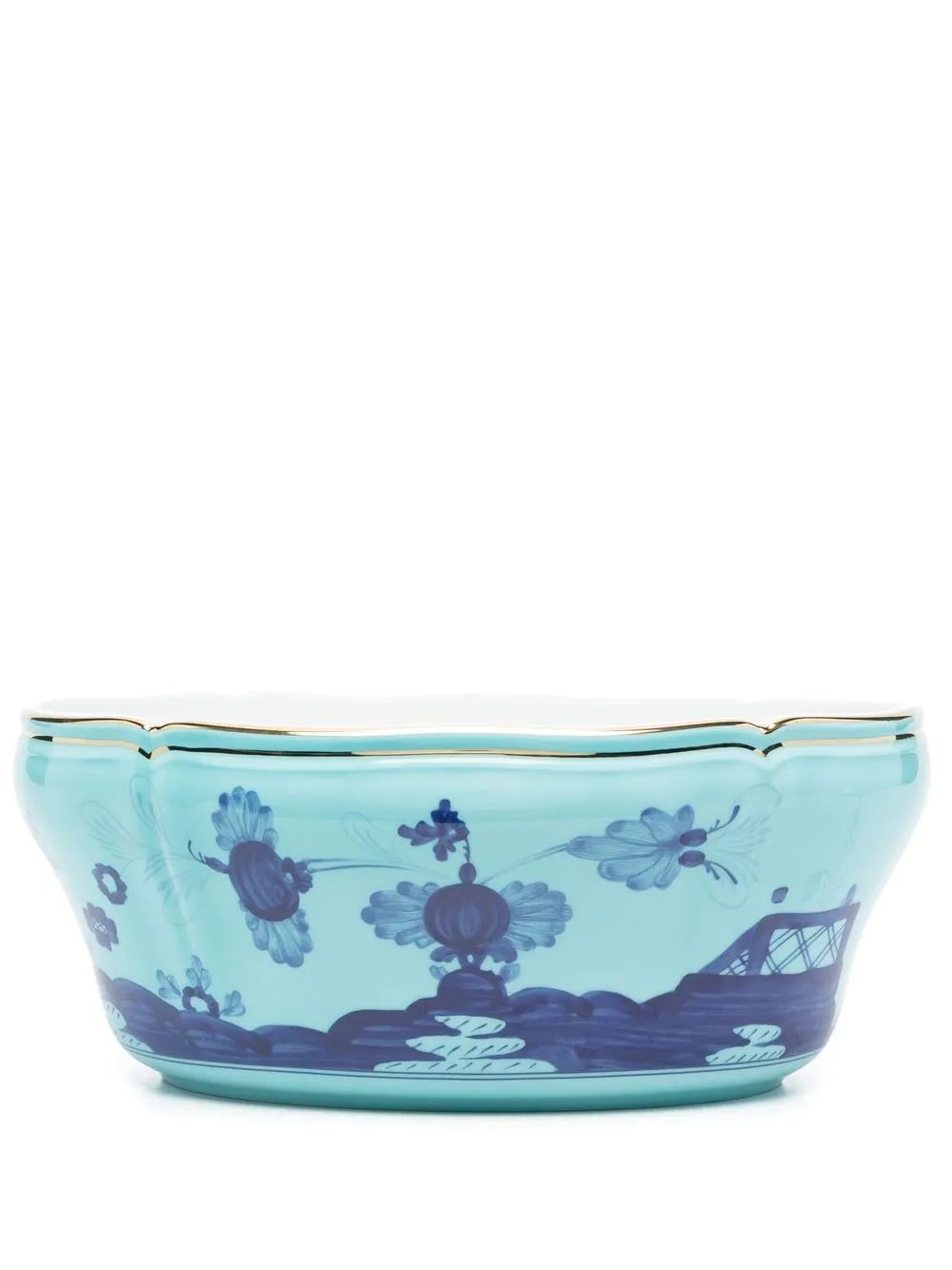 

GINORI 1735 Oriente Italiano ceramic salad bowl - Blue