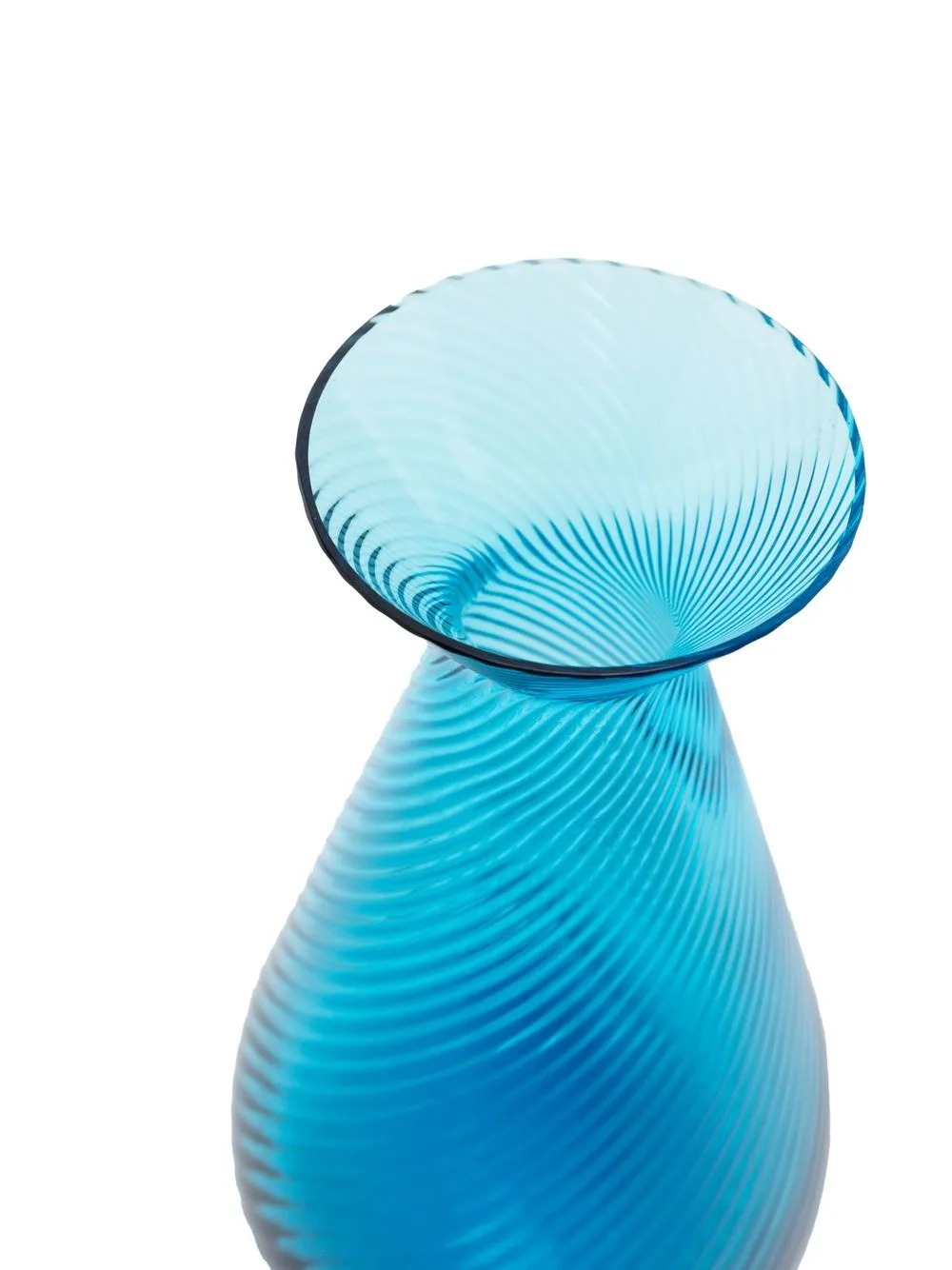  Venini Gemme Aquamare Vase 15,5 Cm   Blau 