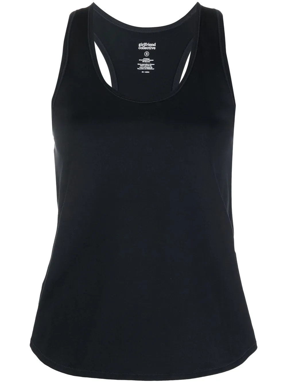 

Girlfriend Collective camiseta ReSet Relaxed - Negro