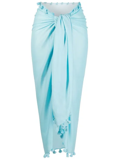 Melissa Odabash Pareo tassel scarf