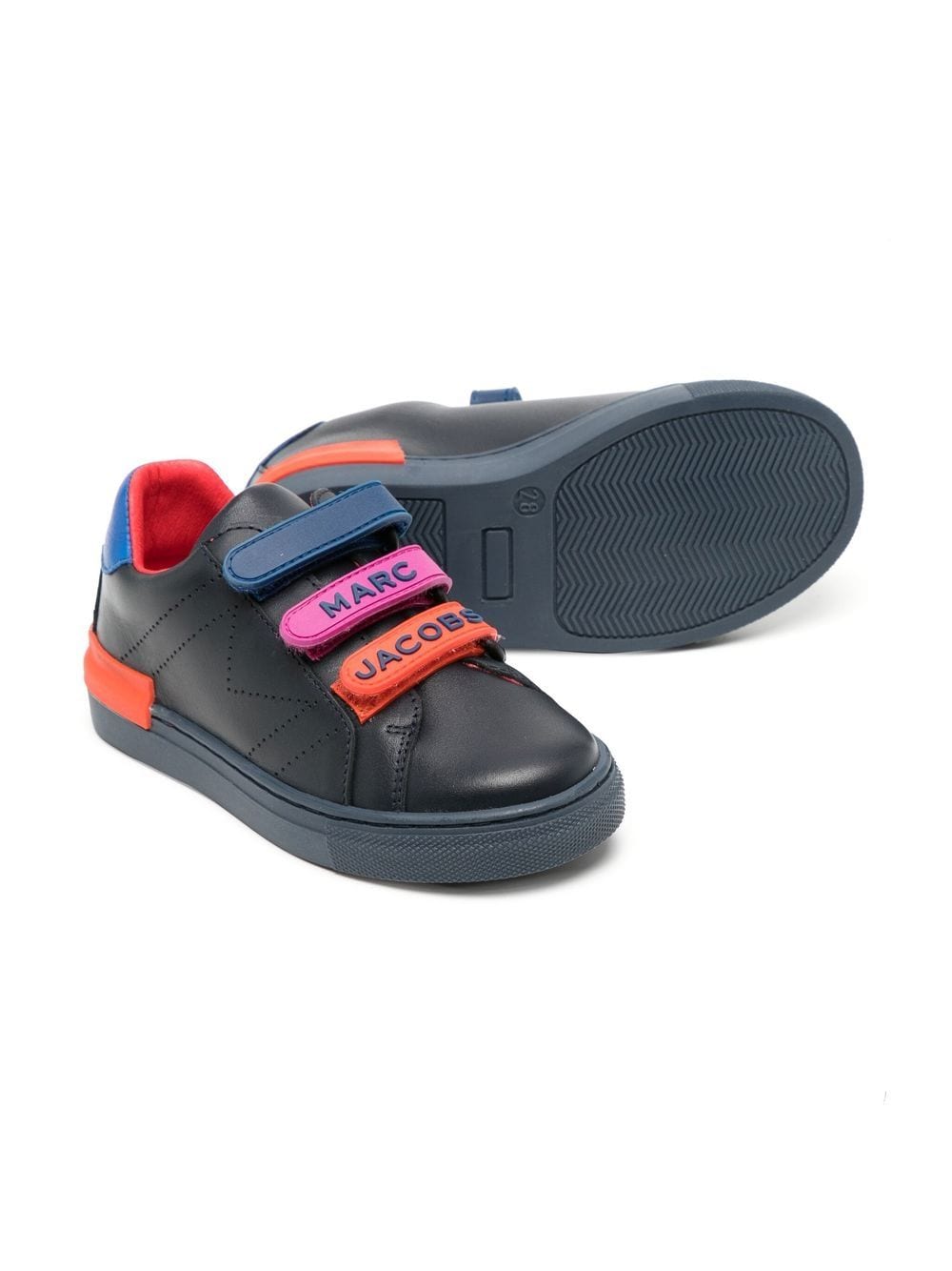 Marc Jacobs Kids Sneakers met logoband - Zwart
