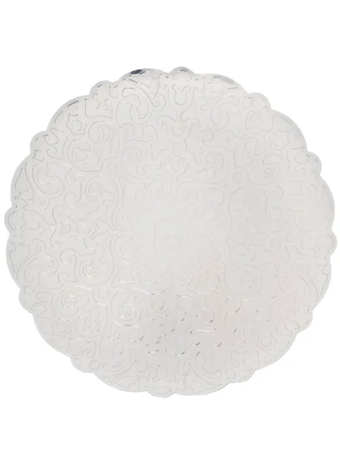 Alessi engraved inox plate