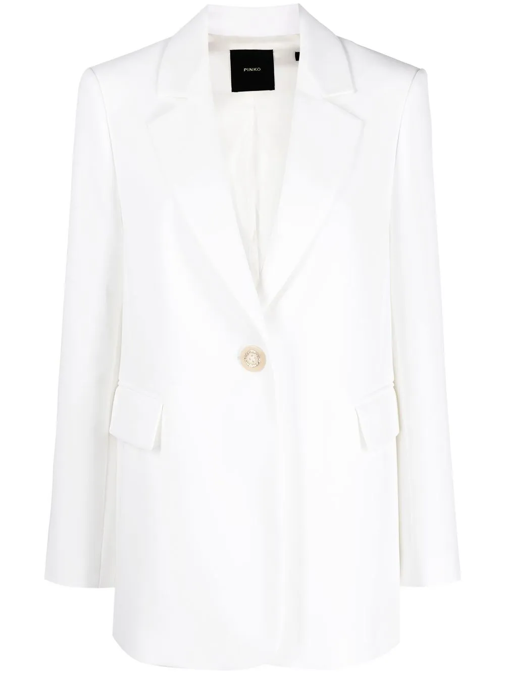 

PINKO blazer ajustado con botones - Blanco