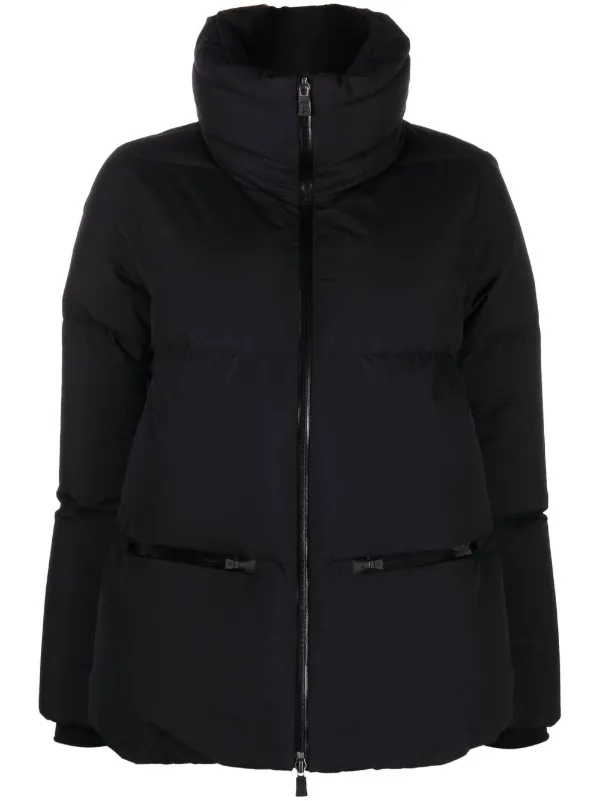 Herno Funnel-Neck Puffer Jacket - Black