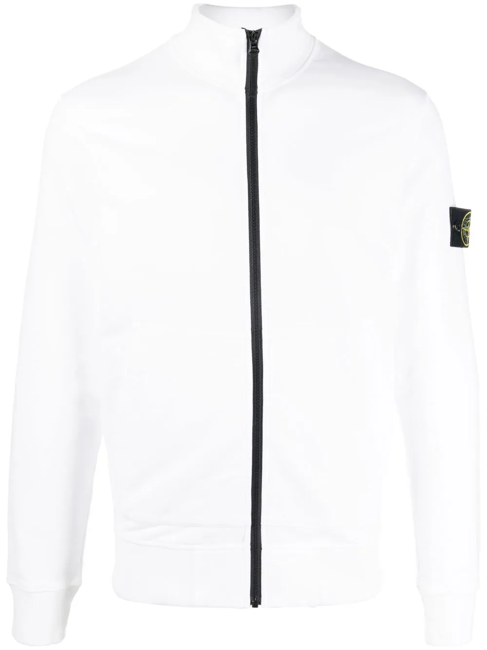 

Stone Island sudadera con parche Compass - Blanco