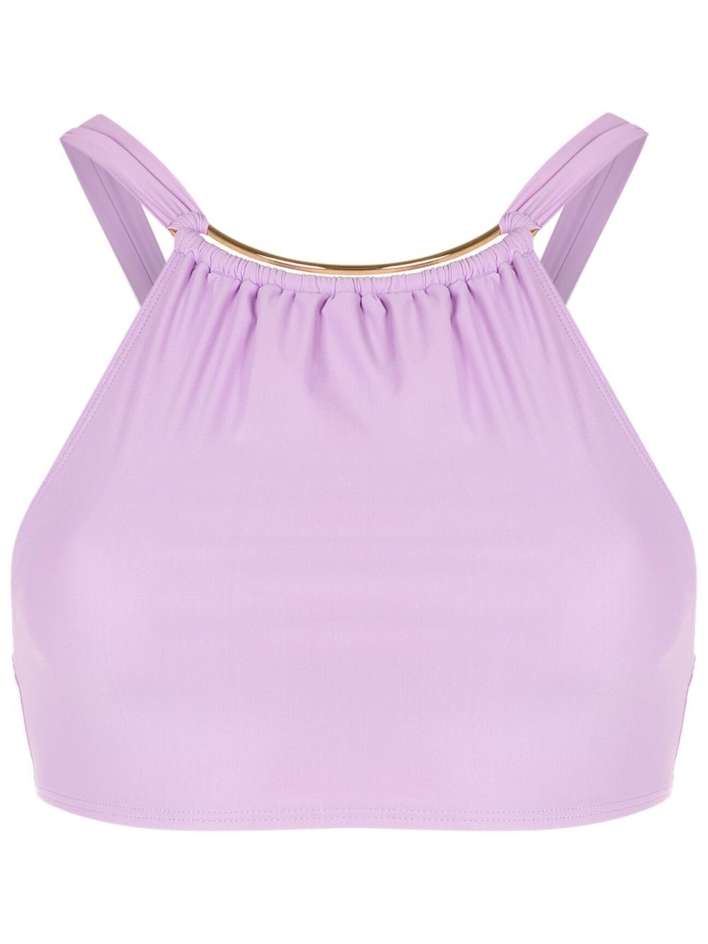 Lenny Niemeyer Dalia halterneck bikini top - Purple