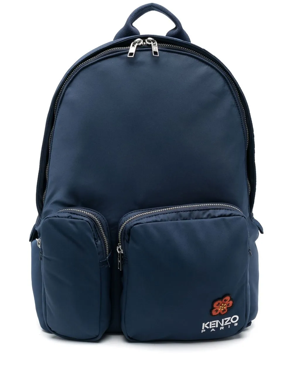 

Kenzo mochila con logo bordado - Azul