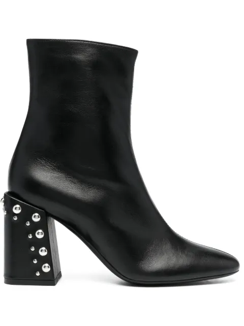 Furla botines con apliques en tacón de 75mm
