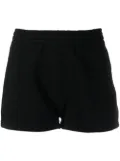 Alexander Wang logo-embroidered track shorts - Black