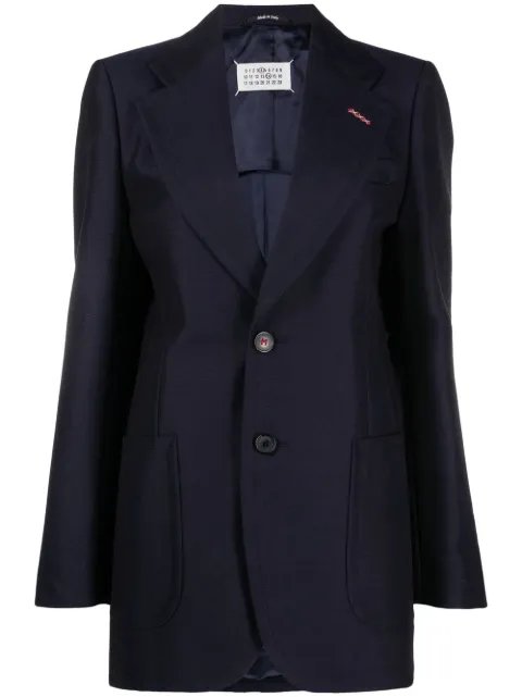 Maison Margiela single-breasted mohair blazer