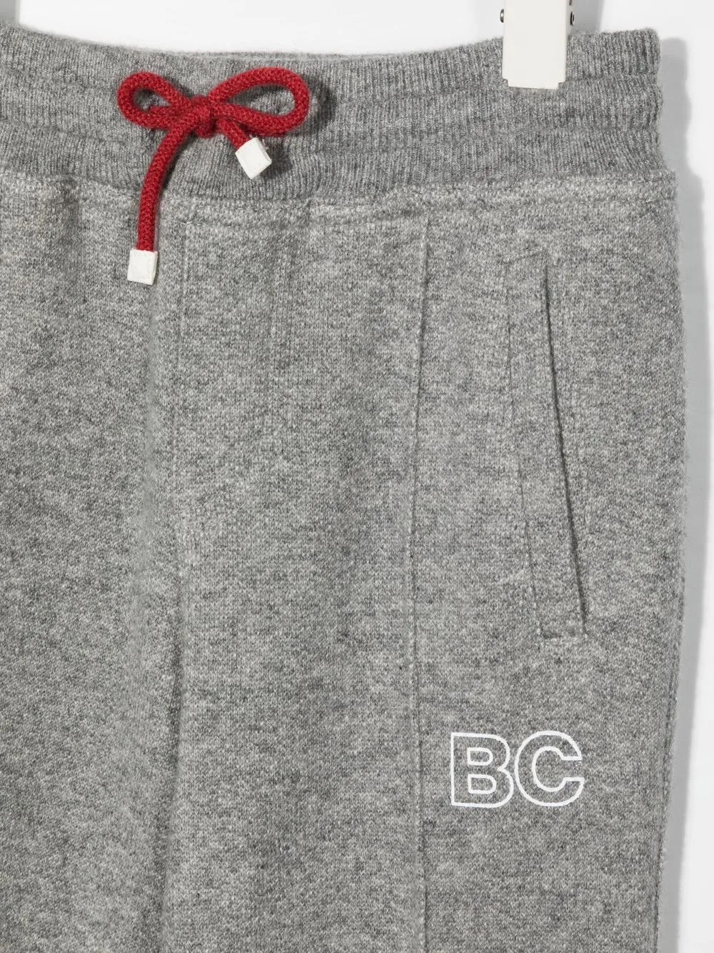  Brunello Cucinelli Kids Kaschmirhose Mit Logo Print   Grau 