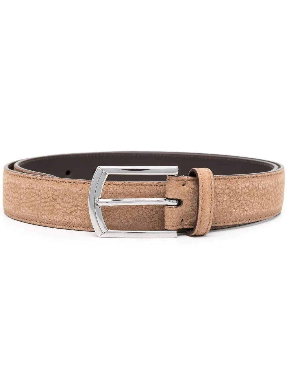 

Brunello Cucinelli calf leather belt - Brown