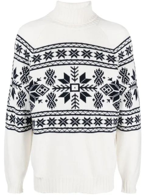 Brunello Cucinelli cashmere roll-neck jumper