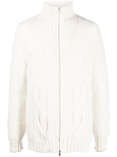 Brunello Cucinelli cárdigan de cachemira en tejido de ochos