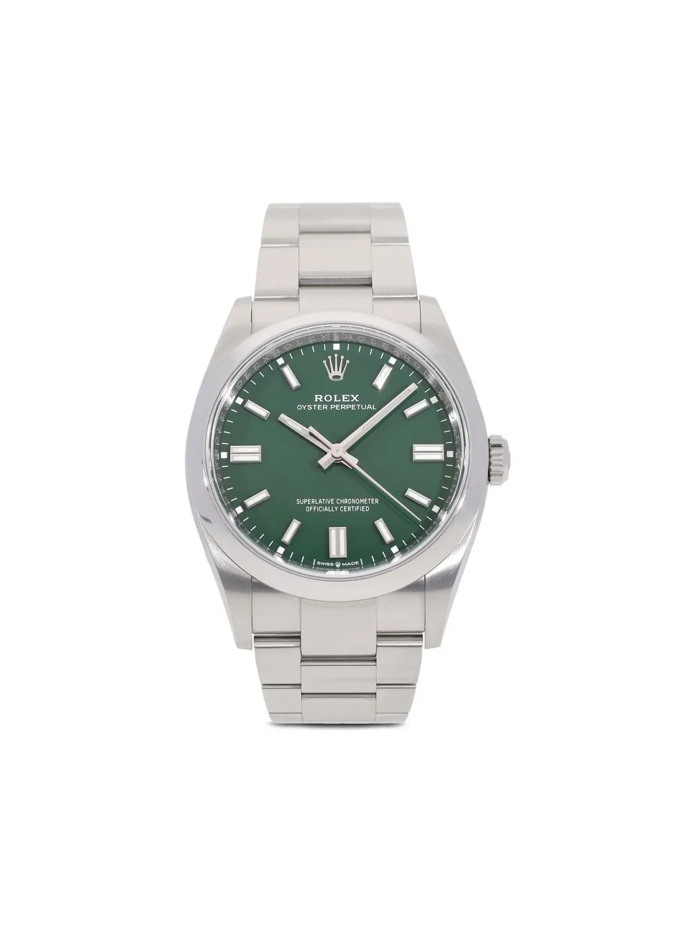 

Rolex reloj Oyster Perpetual de 36mm 2022 pre-owned - Verde