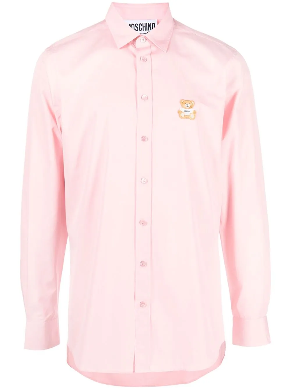 

Moschino camisa con motivo Teddy Bear - Rosado