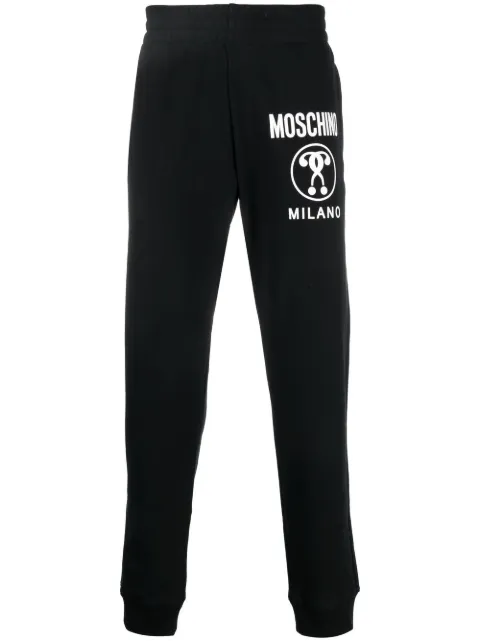 Moschino pants con logo estampado