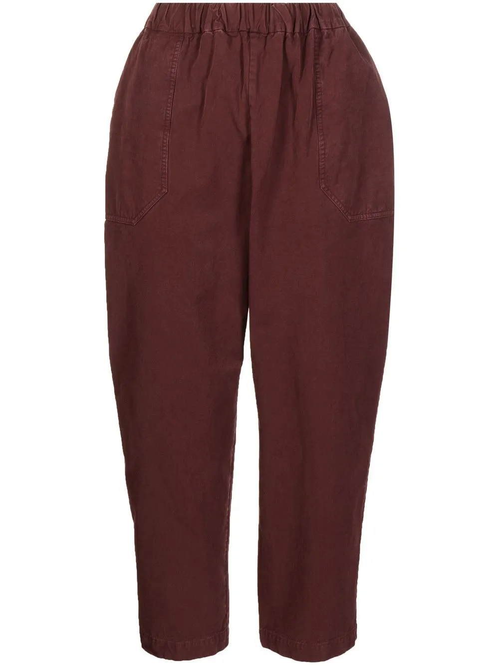 Casey Casey pantalones Fabi capri - Rojo