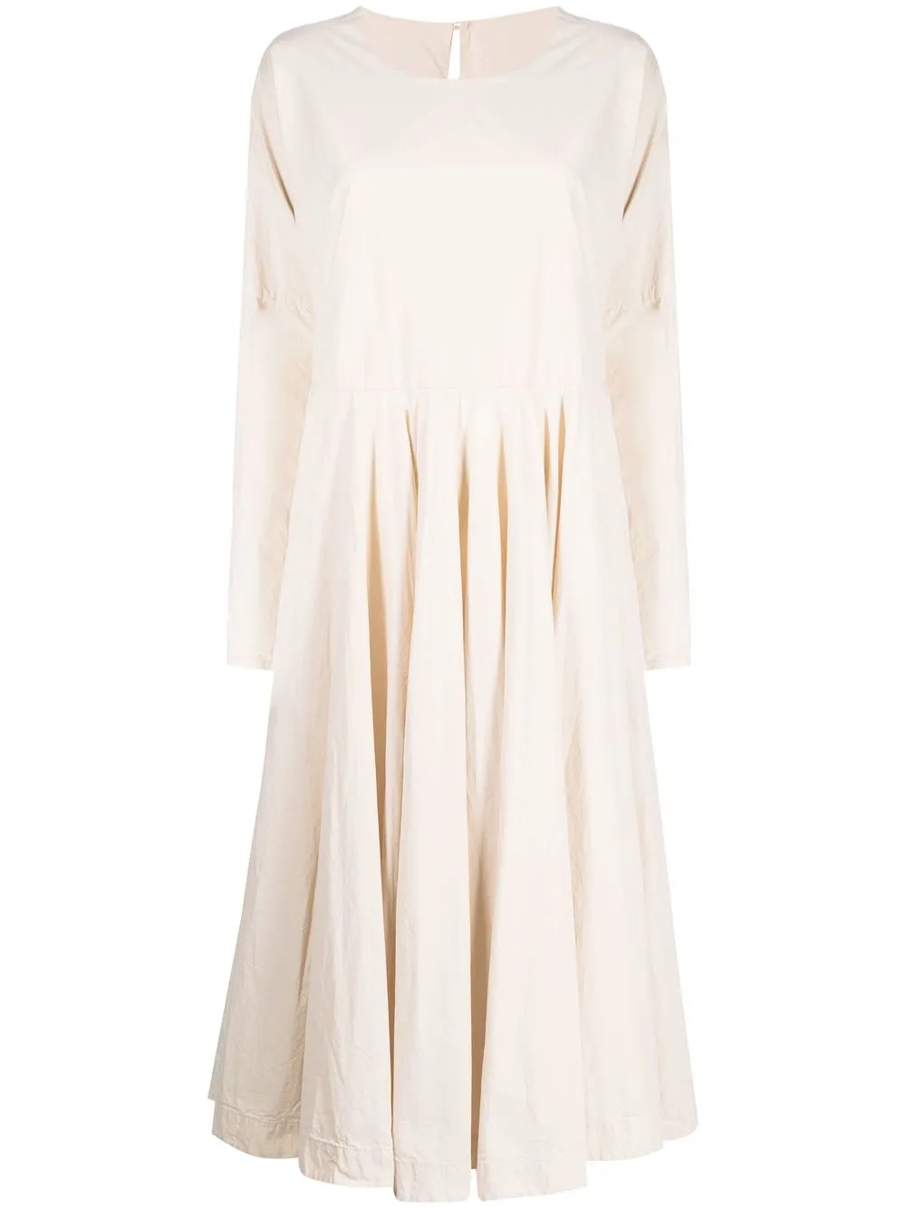 

Casey Casey Soleil flared midi dress - Neutrals