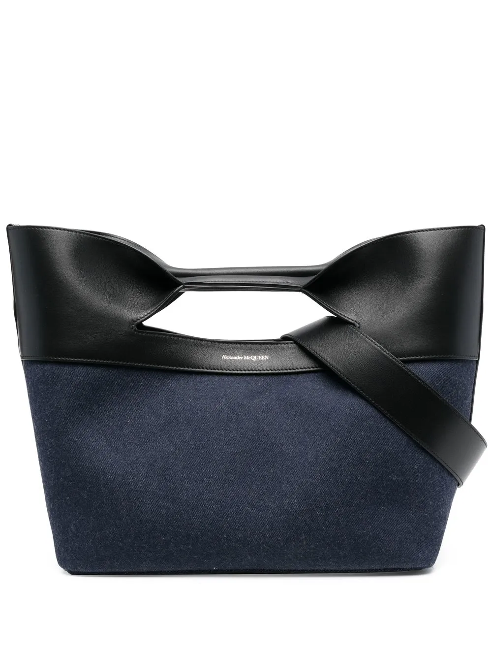 

Alexander McQueen The Bow tote bag - Blue