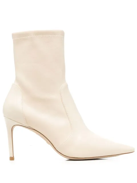 Stuart Weitzman 스튜어트 스틸레토 가죽 부츠 85mm