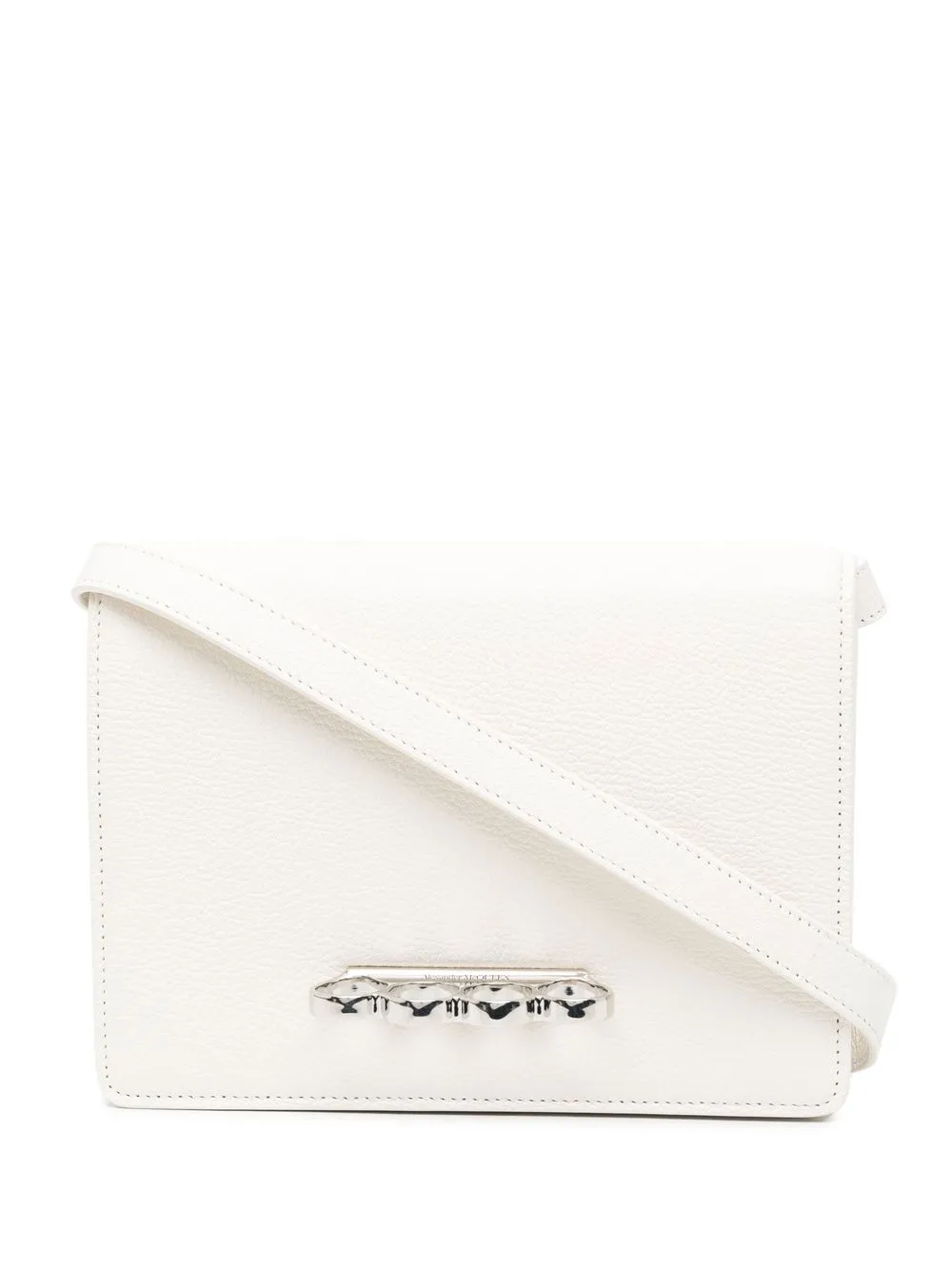 

Alexander McQueen Jewelled shoulder bag - White