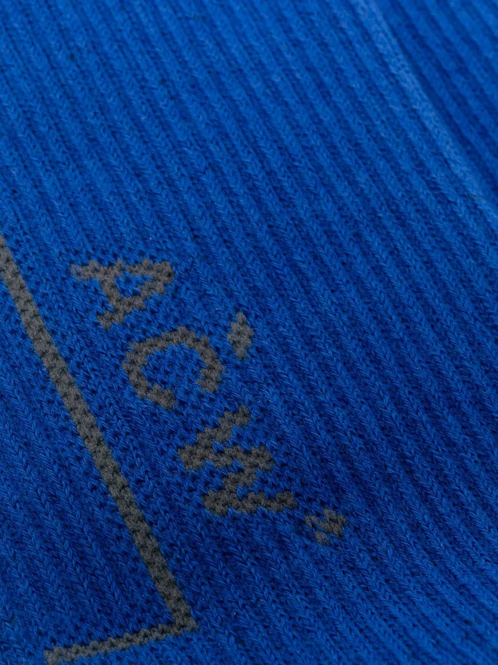 A-COLD-WALL* Intarsia enkelsokken - Blauw