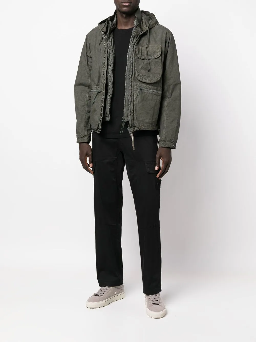 C.P. Company Jack met cargo zak - Grijs