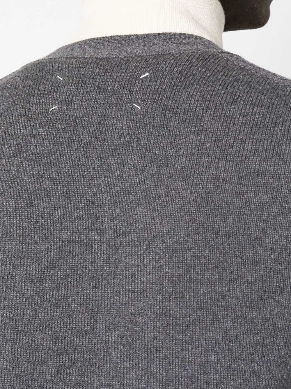 Maison Margiela V-neck cashmere cardigan Men