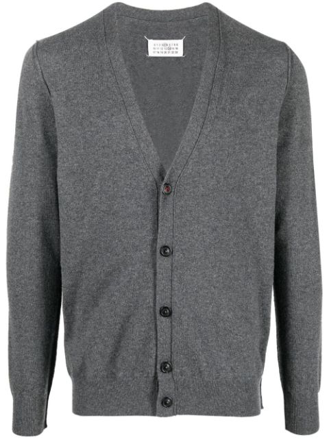 Maison Margiela V-neck cashmere cardigan Men