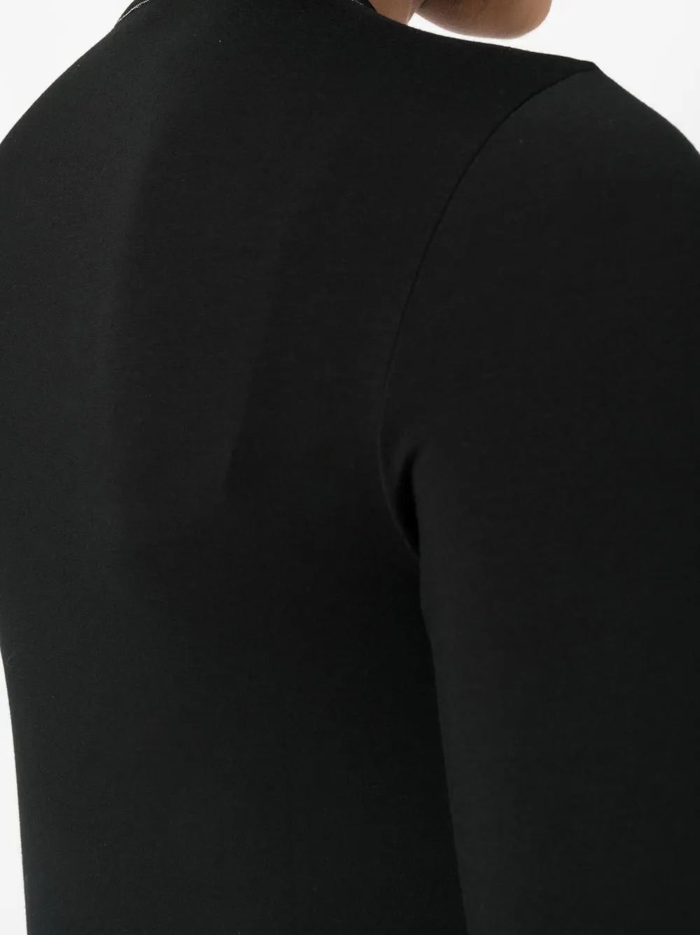 Brunello Cucinelli Long-sleeve Cotton T-shirt In Black