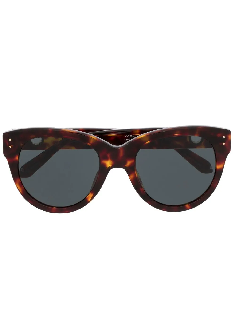 

Linda Farrow tortoiseshell-effect cat-eye sunglasses - Brown