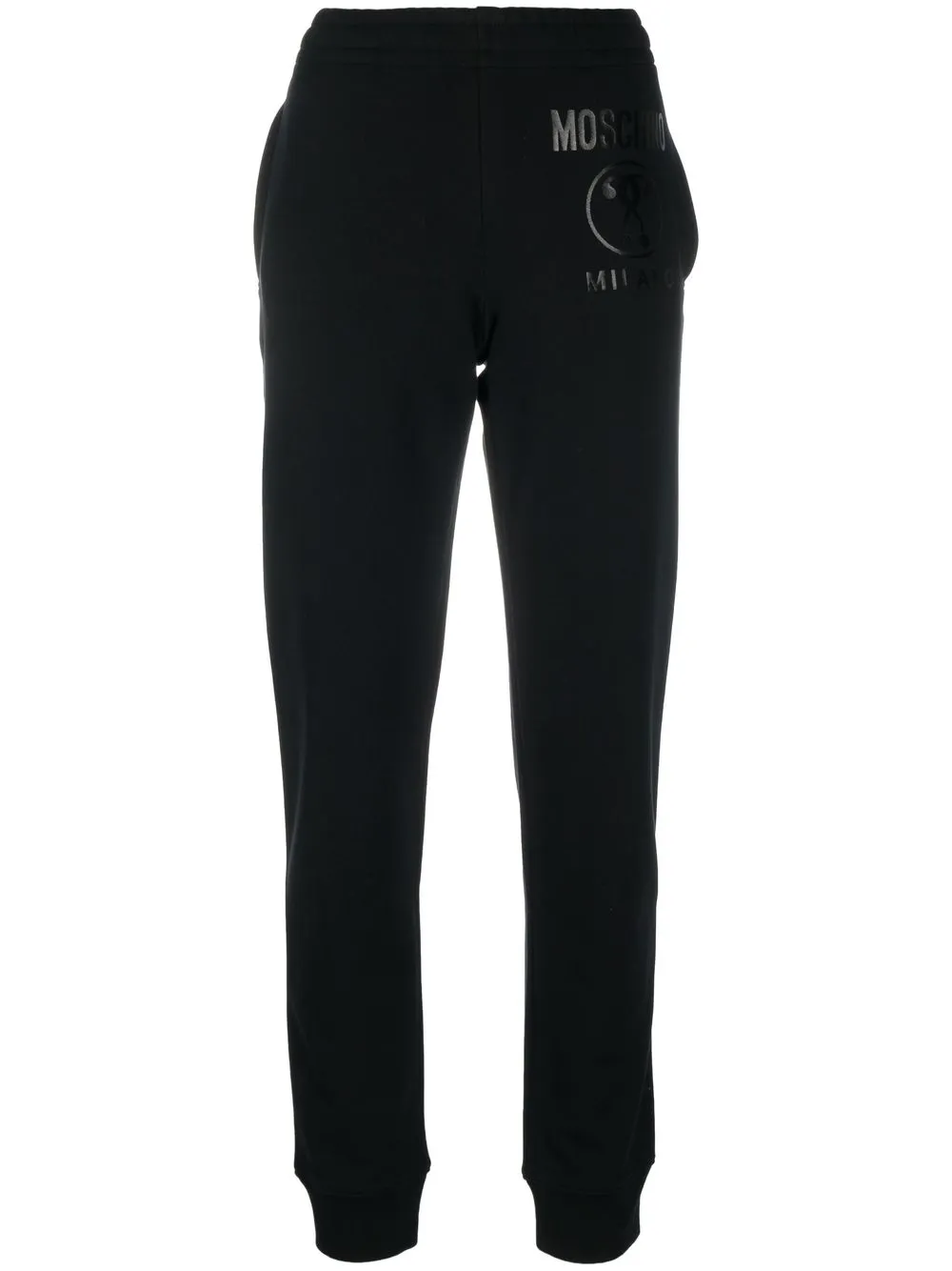 

Moschino pants con logo estampado - Negro