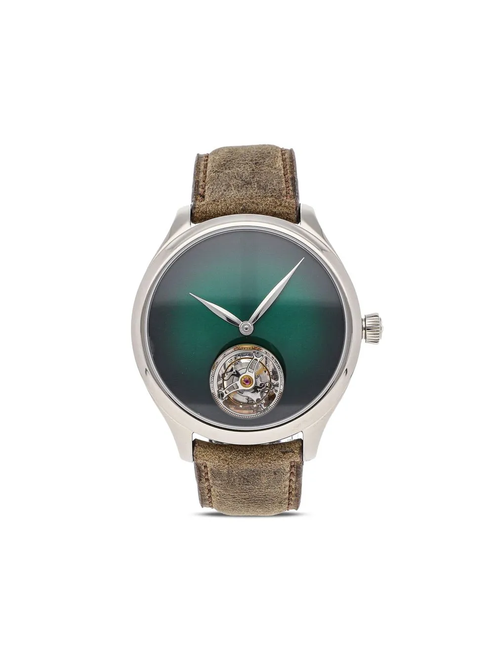 

H. Moser & Cie reloj Endeavour Flying Hours Edición limitada de 42mm 2019 pre-owned - Verde