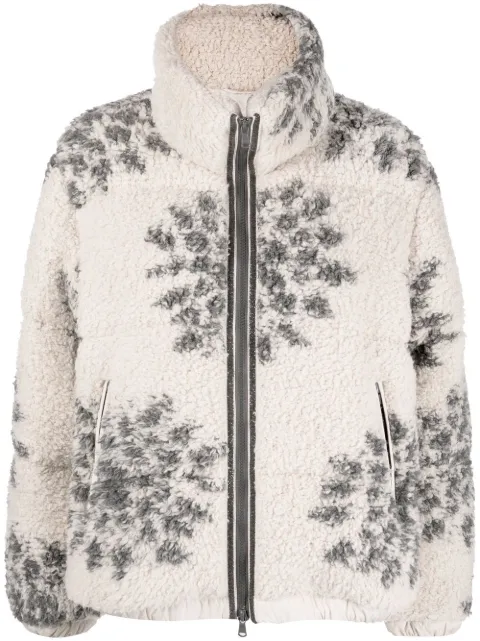 Brunello Cucinelli two-tone padded jacket